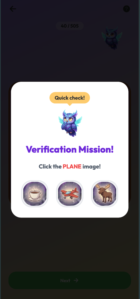 Verification Mission