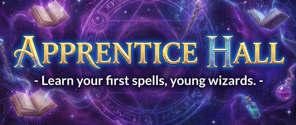 Apprentice Hall Banner