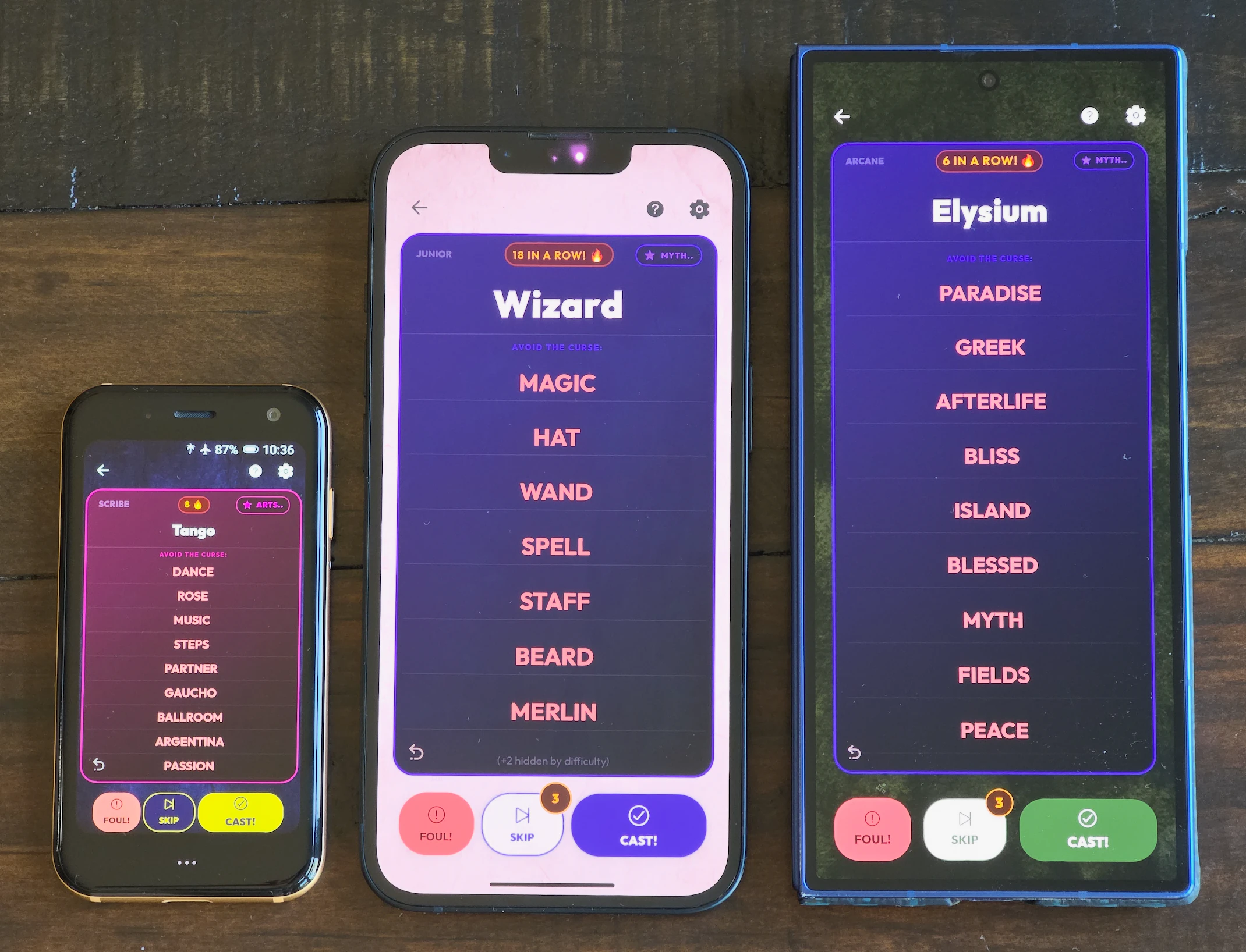 Riddle Keep on various devices