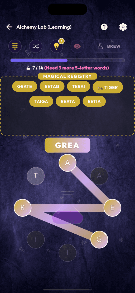 Learning Mode Gameplay
